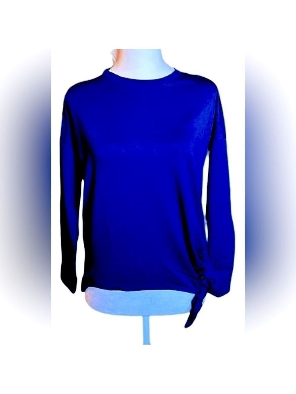 Agnes & Dora Afternoon Tee Long Sleeve Blue XXXL NWT